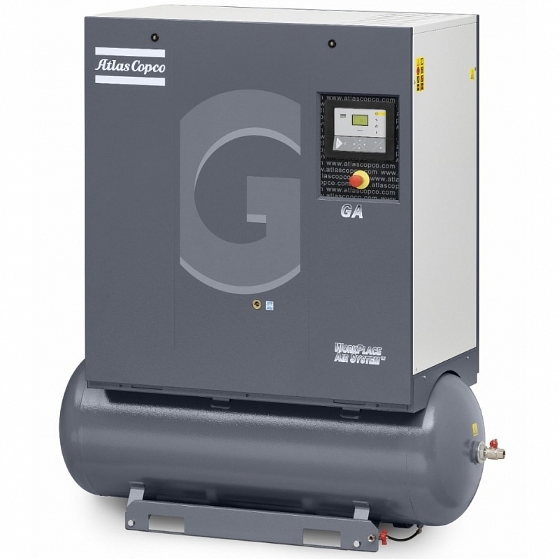 Винтовой компрессор Atlas Copco GA 11 8,5 с ресивером