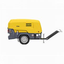 Компрессор винтовой "ATLAS COPCO" XAS 37 Kd (на шасси)