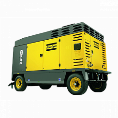 Компрессор винтовой "ATLAS COPCO" XAS 746 Cd (на шасси)
