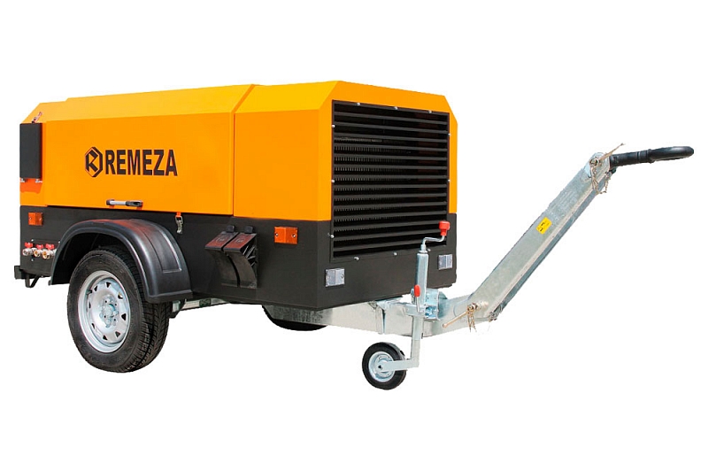 Дизельный компрессор Remeza ДК-3/7ДВ